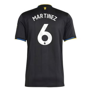 2025-2026 Man Utd Authentic Third Shirt (Martinez 6)
