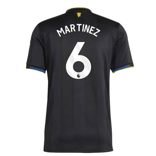 2025-2026 Man Utd Authentic Third Shirt (Martinez 6)