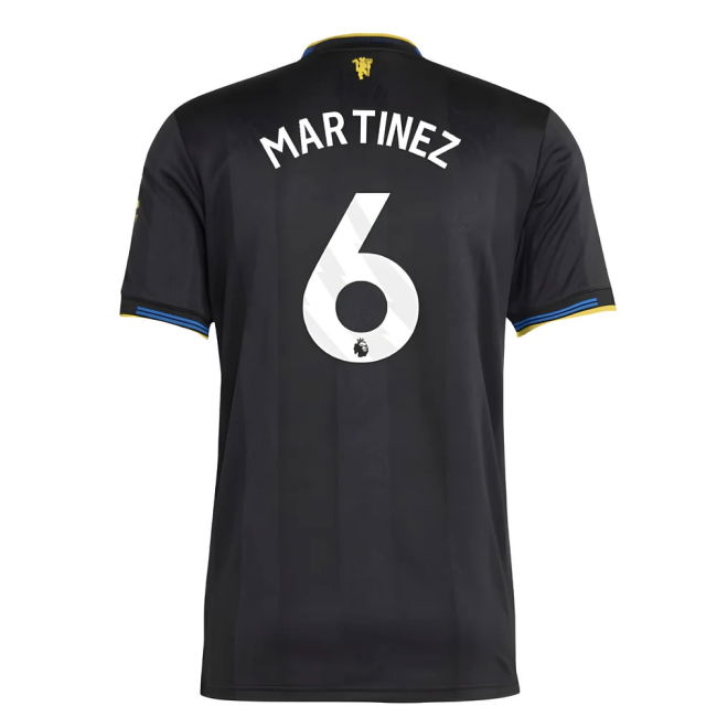 2025-2026 Man Utd Authentic Third Shirt (Martinez 6)
