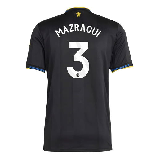 2025-2026 Man Utd Authentic Third Shirt (Mazraoui 3)