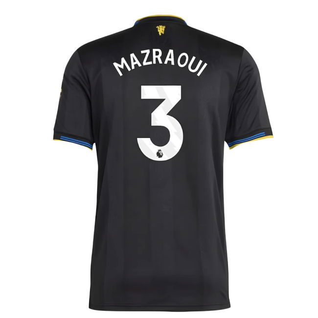 2025-2026 Man Utd Authentic Third Shirt (Mazraoui 3)