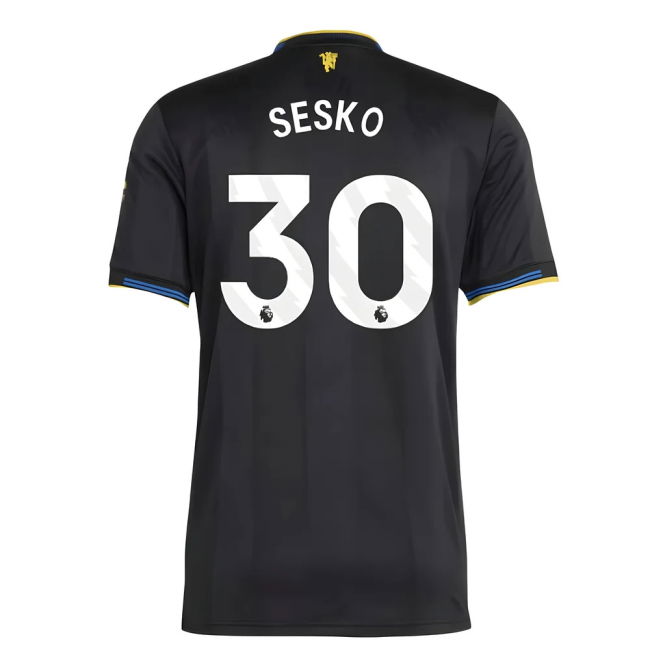 2025-2026 Man Utd Authentic Third Shirt (Sesko 30)