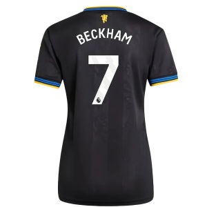 2025-2026 Man Utd Authentic Third Shirt (Womens) (Beckham 7)
