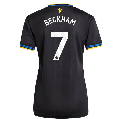 2025-2026 Man Utd Authentic Third Shirt (Womens) (Beckham 7)