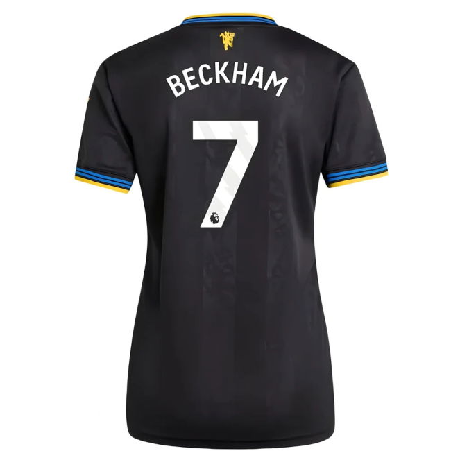 2025-2026 Man Utd Authentic Third Shirt (Womens) (Beckham 7)