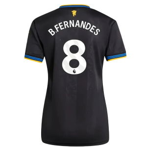 2025-2026 Man Utd Authentic Third Shirt (Womens) (B.Fernandes 8)