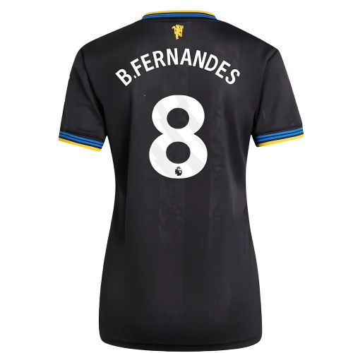 2025-2026 Man Utd Authentic Third Shirt (Womens) (B.Fernandes 8)