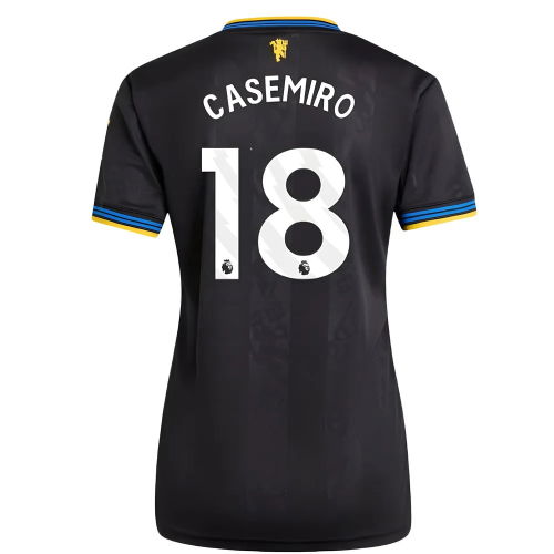 2025-2026 Man Utd Authentic Third Shirt (Womens) (Casemiro 18)