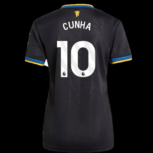 2025-2026 Man Utd Authentic Third Shirt (Womens) (Cunha 10)