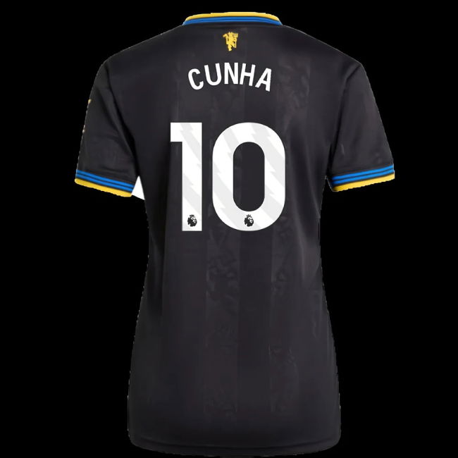 2025-2026 Man Utd Authentic Third Shirt (Womens) (Cunha 10)