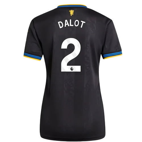 2025-2026 Man Utd Authentic Third Shirt (Womens) (Dalot 2)