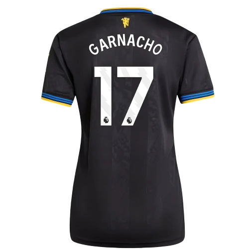 2025-2026 Man Utd Authentic Third Shirt (Womens) (Garnacho 17)
