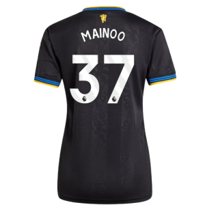 2025-2026 Man Utd Authentic Third Shirt (Womens) (Mainoo 37)