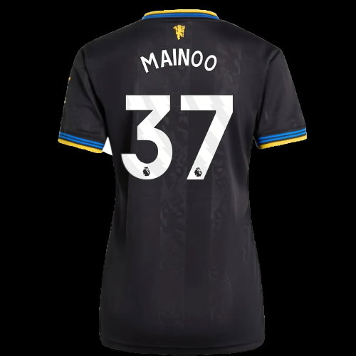 2025-2026 Man Utd Authentic Third Shirt (Womens) (Mainoo 37)