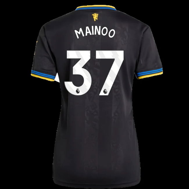 2025-2026 Man Utd Authentic Third Shirt (Womens) (Mainoo 37)