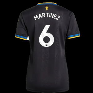 2025-2026 Man Utd Authentic Third Shirt (Womens) (Martinez 6)