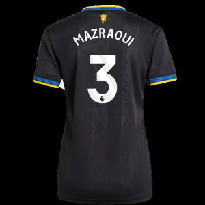 2025-2026 Man Utd Authentic Third Shirt (Womens) (Mazraoui 3)