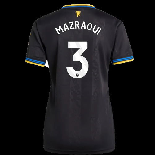 2025-2026 Man Utd Authentic Third Shirt (Womens) (Mazraoui 3)