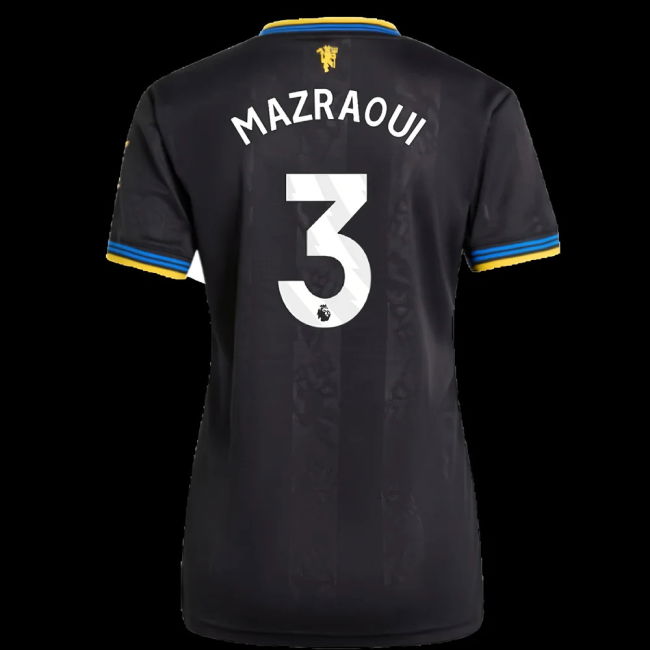 2025-2026 Man Utd Authentic Third Shirt (Womens) (Mazraoui 3)