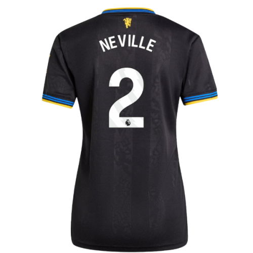 2025-2026 Man Utd Authentic Third Shirt (Womens) (Neville 2)