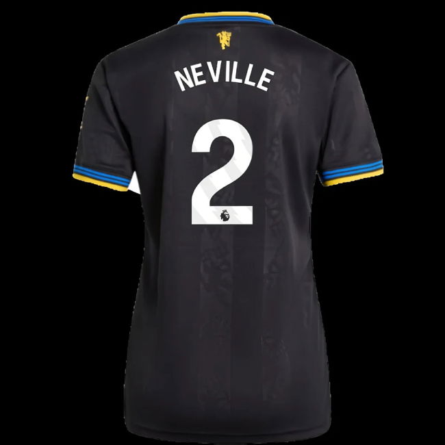 2025-2026 Man Utd Authentic Third Shirt (Womens) (Neville 2)