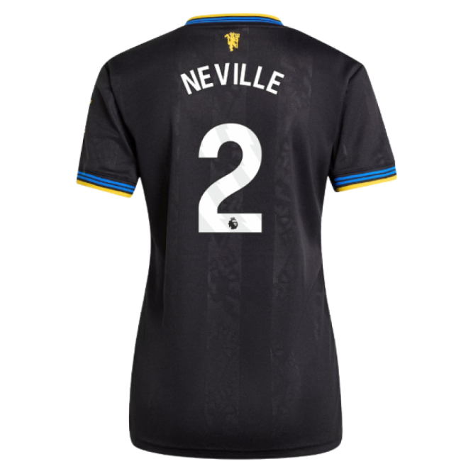 2025-2026 Man Utd Authentic Third Shirt (Womens) (Neville 2)
