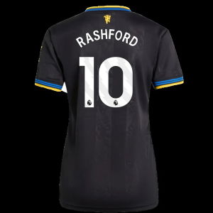 2025-2026 Man Utd Authentic Third Shirt (Womens) (Rashford 10)