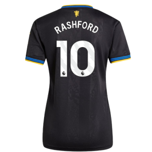 2025-2026 Man Utd Authentic Third Shirt (Womens) (Rashford 10)