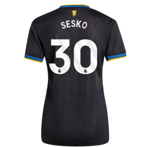 2025-2026 Man Utd Authentic Third Shirt (Womens) (Sesko 30)