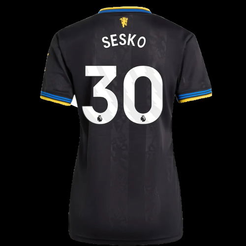 2025-2026 Man Utd Authentic Third Shirt (Womens) (Sesko 30)