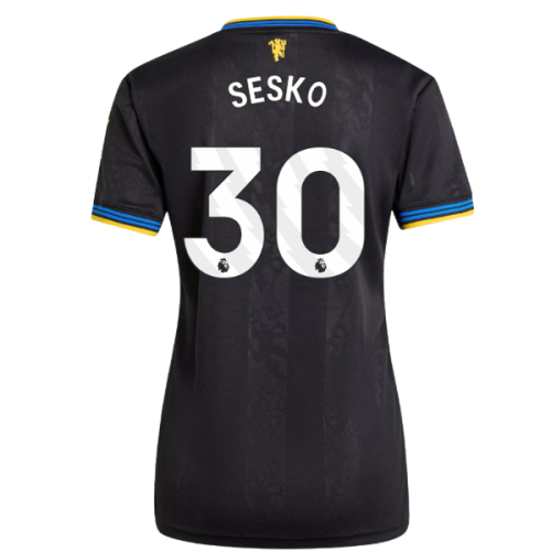 2025-2026 Man Utd Authentic Third Shirt (Womens) (Sesko 30)