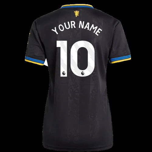 2025-2026 Man Utd Authentic Third Shirt (Womens) (Your Name)