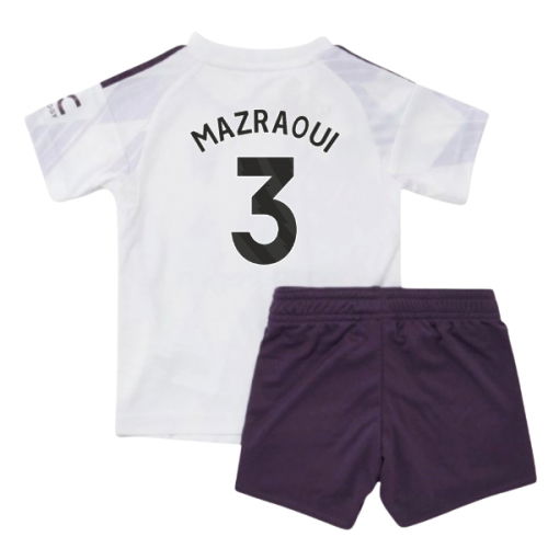 2025-2026 Man Utd Away Baby Kit (Mazraoui 3)