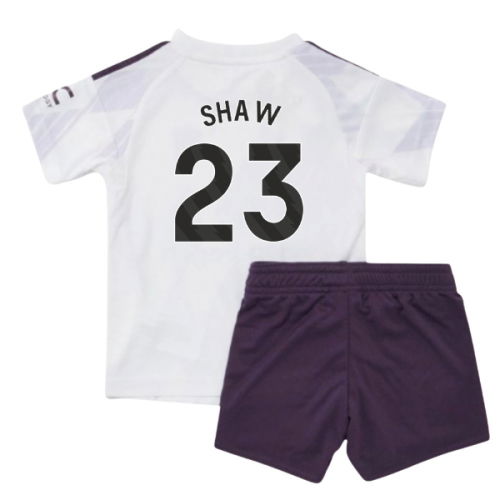 2025-2026 Man Utd Away Baby Kit (Shaw 23)