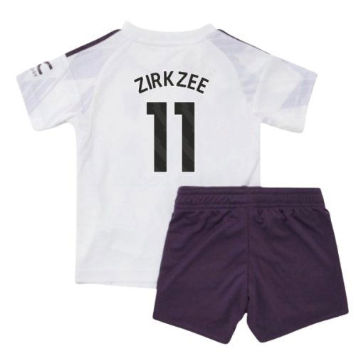 2025-2026 Man Utd Away Baby Kit (Zirkzee 11)