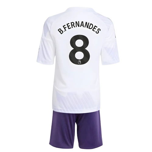 2025-2026 Man Utd Away Mini Kit (B.Fernandes 8)