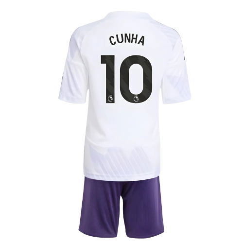 2025-2026 Man Utd Away Mini Kit (Cunha 10)