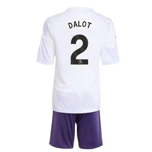 2025-2026 Man Utd Away Mini Kit (Dalot 2)
