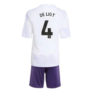 2025-2026 Man Utd Away Mini Kit (De Ligt 4)