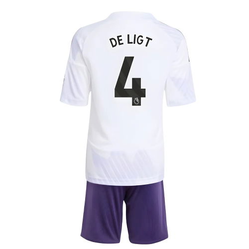 2025-2026 Man Utd Away Mini Kit (De Ligt 4)