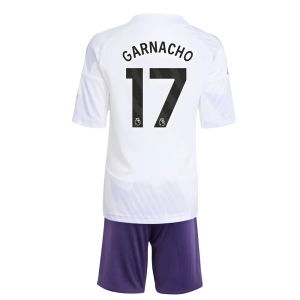 2025-2026 Man Utd Away Mini Kit (Garnacho 17)