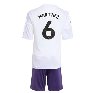 2025-2026 Man Utd Away Mini Kit (Martinez 6)
