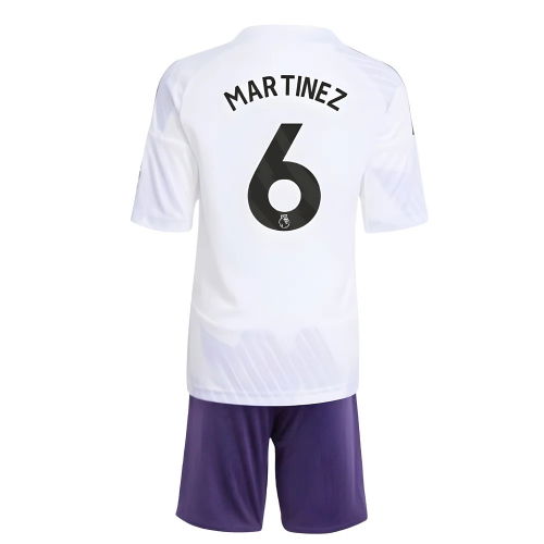 2025-2026 Man Utd Away Mini Kit (Martinez 6)