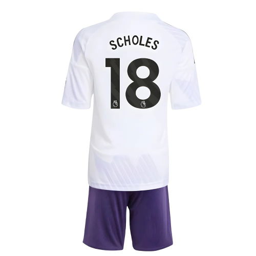 2025-2026 Man Utd Away Mini Kit (Scholes 18)