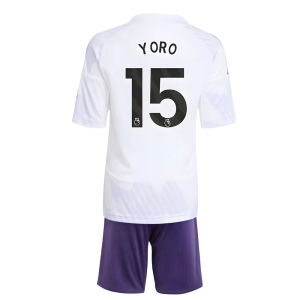 2025-2026 Man Utd Away Mini Kit (Yoro 15)