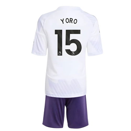 2025-2026 Man Utd Away Mini Kit (Yoro 15)