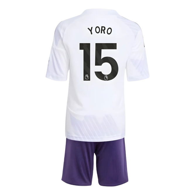 2025-2026 Man Utd Away Mini Kit (Yoro 15)