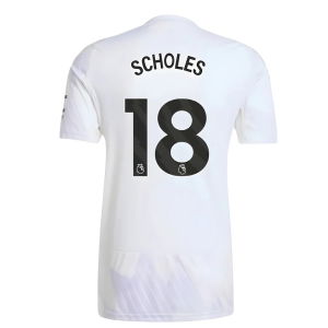 2025-2026 Man Utd Away Shirt (Scholes 18)