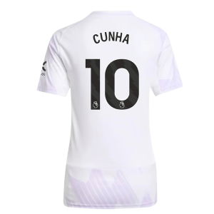 2025-2026 Man Utd Away Shirt (Womens) (Cunha 10)