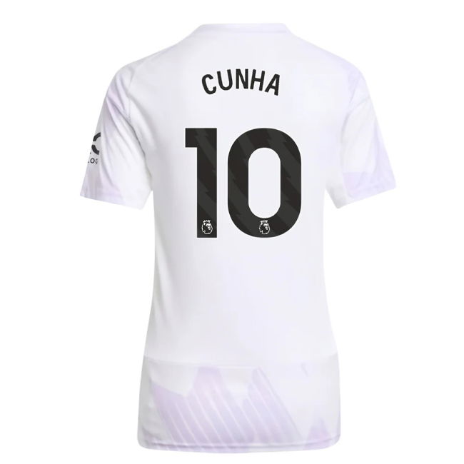 2025-2026 Man Utd Away Shirt (Womens) (Cunha 10)